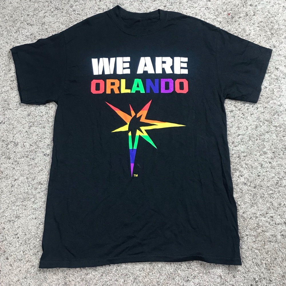 Vintage Orlando LGBTQ+ ally tee